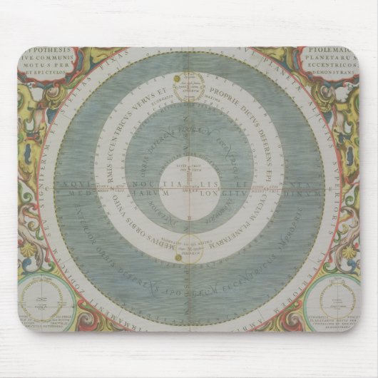 Ptolemaic System, 'vom himmlischen Atlas oder Th Mousepad (Vorne)