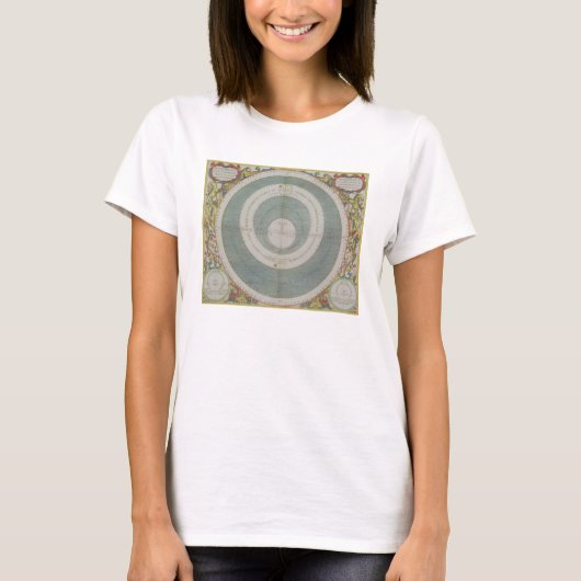 Ptolemäisches System, aus dem "Himmelsatlas" oder  T-Shirt (Vorderseite)