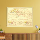 Ptolemäus Geografie Leinwanddruck (Insitu (Wohnzimmer))