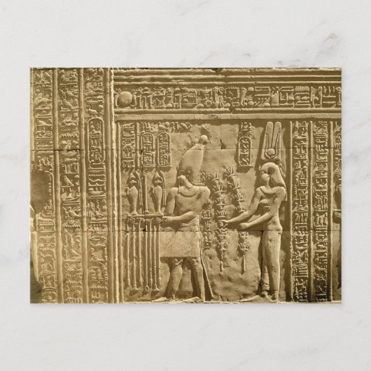 Ptolemäus VIII Euergetes II Postkarte (Vorderseite)