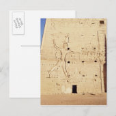 Ptolemäus XII. Feinde schlagen Postkarte (Vorne/Hinten)