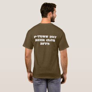 Ptown Bärn-Shirt mit Rückseite T-Shirt