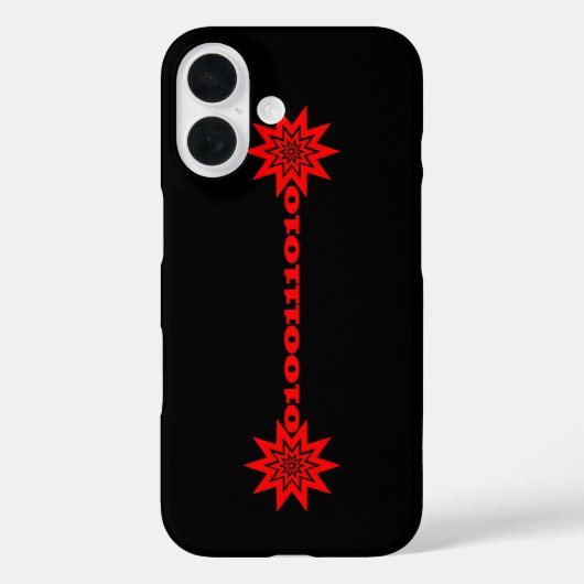 PTP-Laserlichtleuchte Case-Mate iPhone Hülle (Rückseite)