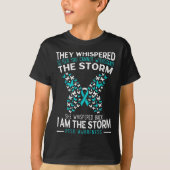 PTSD Awareness Butterfly Posttraumatische Stressdi T-Shirt (Vorderseite)