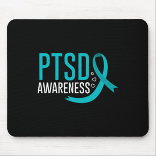 Ptsd Awareness Mental Health Post Traumatic Stress Mousepad