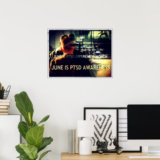 PTSD Awareness Poster (Heimbüro)