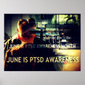 PTSD Awareness Poster (Vorne)