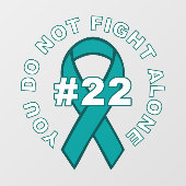 PTSD Awareness-Window Fensteraufkleber (Blatt)