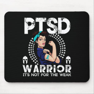 Ptsd Bewusstsein für Männer Frauen Krieg Bewusstse Mousepad