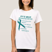 PTSD Bewusstsein T-Shirt (Vorderseite)