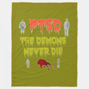 PTSD, DIE DEMONE DIE NIE FLEECEDECKE