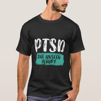 Ptsd die unsichtbare Verletzung Veteran Stress Dis T-Shirt