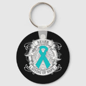 PTSD gibt niemals Hoffnung auf Schlüsselanhänger (Vorderseite)