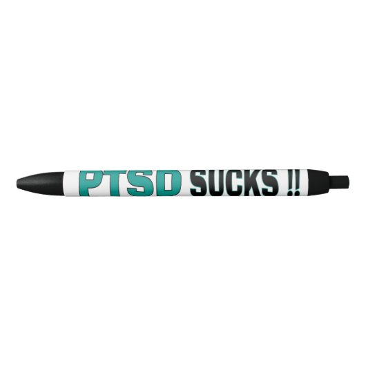 PTSD-IST ZUM KOTZEN KUGELSCHREIBER (Vorderseite)