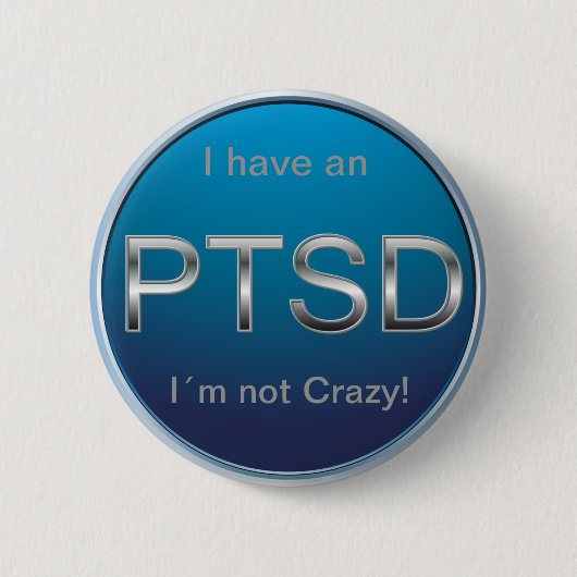 PTSD Knopf Button (Vorderseite)