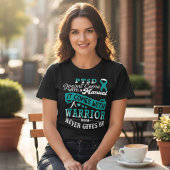 PTSD-Kriegerstärke und Mut Tri-Blend Shirt