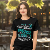 PTSD-Kriegerstärke und Mut Tri-Blend Shirt