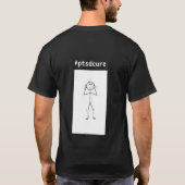 PTSD lustig T-Shirt (Rückseite)