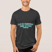 PTSD Matthew 23:14 Verse Tri-Blend Shirt (Vorderseite)