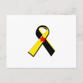 PTSD MILITARY RIBBON POSTKARTE (Vorderseite)