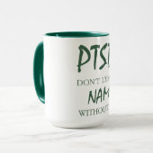 PTSD NAM TASSE (Vorderseite Links)