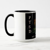PTSD Nicht alle Wunden sind sichtbare Getränke-Tas Tasse (Links)
