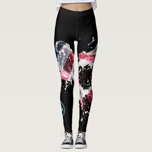 PTSD | Patriotisch Leggings (Vorderseite)