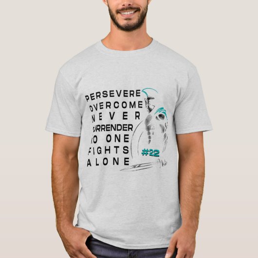 PTSD "PERSEVERE"-T - Shirt (Vorderseite)
