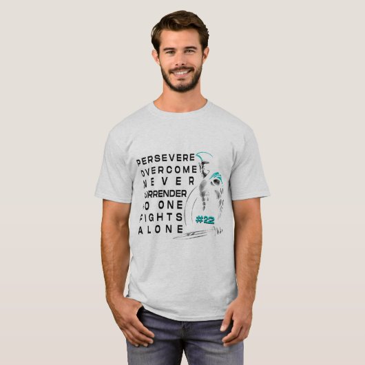 PTSD "PERSEVERE"-T - Shirt (Vorne ganz)