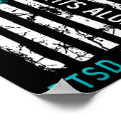 Ptsd posttraumatischer Stressstörung Sensibilisier Poster (Ecke)