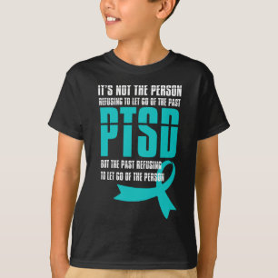 PTSD Sensibilisierungsmonat Lass Go Support Vetera T-Shirt