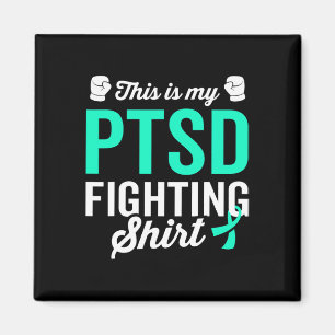 Ptsd Stress Warrior Survivor Bewusstsein wird gut Magnet