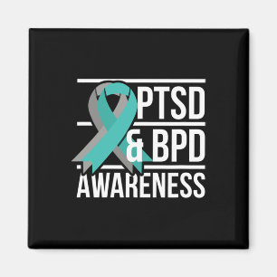 Ptsd und BPD-Bewusstsein Magnet