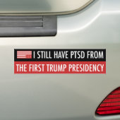 PTSD von Trump Autoaufkleber (Auf Auto)
