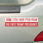 PTSD von Trump Autoaufkleber (Auf Auto)