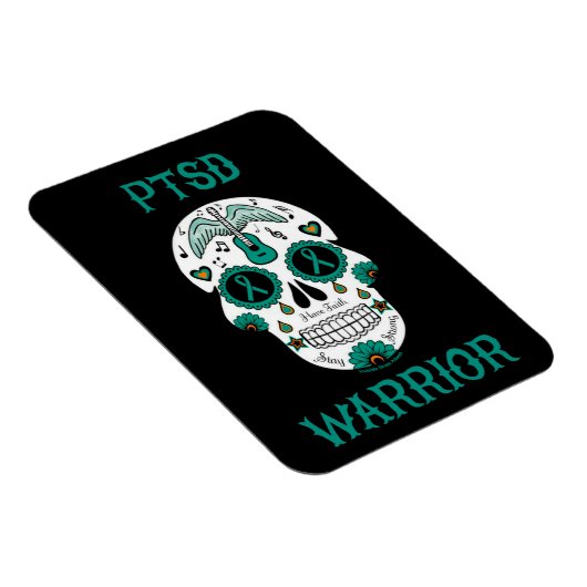 PTSD WARRIOR MAGNET (Rechte Seite)