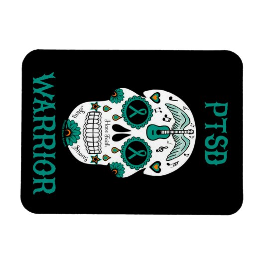 PTSD WARRIOR MAGNET (Horizontal)