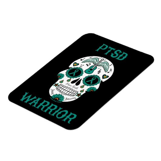 PTSD WARRIOR MAGNET (Linke Seite)