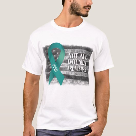 PTSD Wounds T - Shirt (Vorderseite)