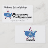 PTU Logo-Visitenkarte Visitenkarte (Vorne/Hinten)