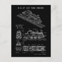 PTW 0-6-2T-Tank-Lokomotive "Blaupause"