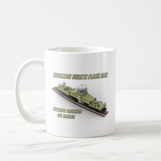 PTW American Nuclear Flask Car Dual-Sided Mug Kaffeetasse (Links)