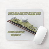 PTW Amerikanischer Atommüll-Behälterwagen Mousepad (Mit Mouse)