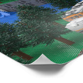 PTW Atomic Train on Bridge Poster (Ecke)