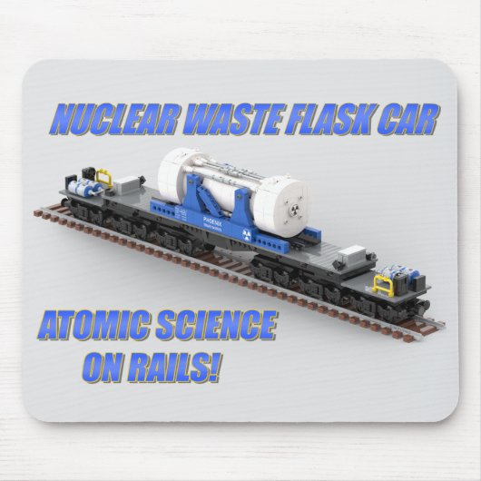 PTW Moderner Amerikanischer Atommüllkolbenwagen Mousepad (Vorne)