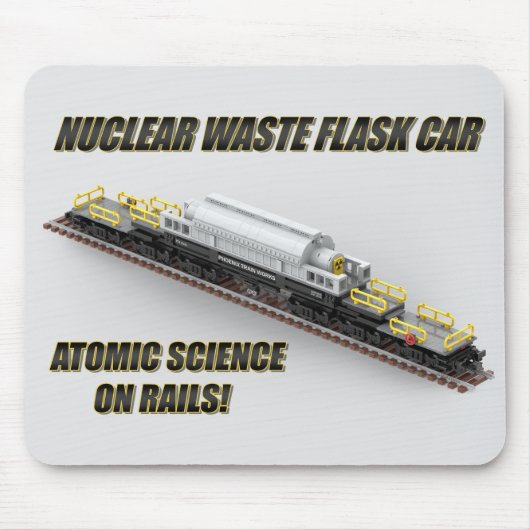 PTW osteuropäischer Atommüllkolbenwagen Mousepad (Vorne)