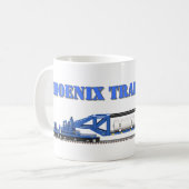 PTW Schnabel Train Wagon Nuclear Waste Behälter Kaffeetasse (Vorderseite Links)