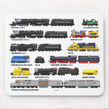 PTW Train Collection Mauspad