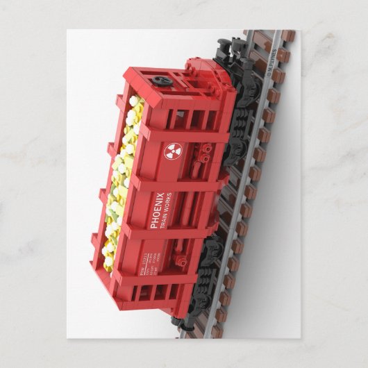 PTW Uranerz-Hopper-Postkarte Postkarte (Vorderseite)