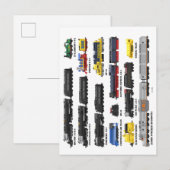 PTW-Zugkollektion Postkarte (Vorne/Hinten)
